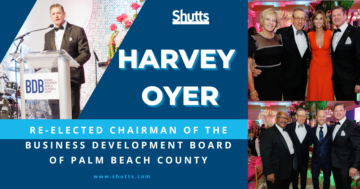 Harvey Oyer ReElected Chairman of the Business Development Board of